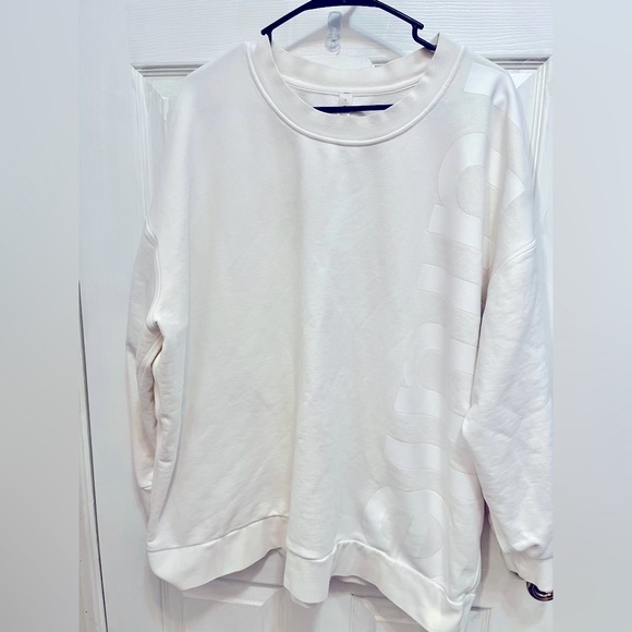 Lululemon steady state graphic crew neck size 18 - Picture 1 of 11